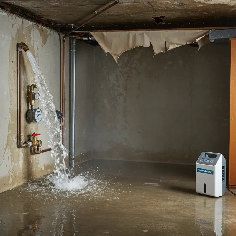 Pipe Burst and Leak Restoration in New Hanover County, NC