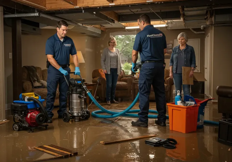 Basement Water Extraction and Removal Techniques process in New Hanover County, NC